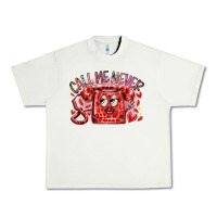 Pistachio call me never Urban Heavy Tee - RacoonDesign