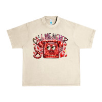 Sandshell call me never Urban Heavy Tee - RacoonDesign