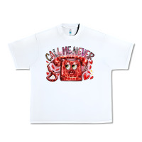 White call me never Urban Heavy Tee - RacoonDesign