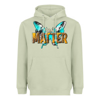 Matcha you matter Heavyweight Hoodie - NancyCooperArtShop