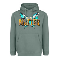Sage you matter Heavyweight Hoodie - NancyCooperArtShop