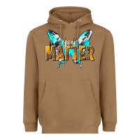 Toasted Coconut you matter Heavyweight Hoodie - NancyCooperArtShop
