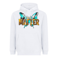 White you matter Heavyweight Hoodie - NancyCooperArtShop