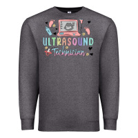 Charcoal Heather ultrasound technician Premium Sweatshirt - MaliasSmallBusiness