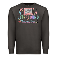 Smoke ultrasound technician Premium Sweatshirt - MaliasSmallBusiness