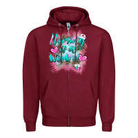 Burgundy nursing is a work of Zipper Hoodie - BarkalooDesign