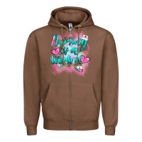 Chestnut nursing is a work of Zipper Hoodie - BarkalooDesign