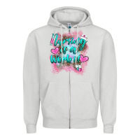 Dove Grey nursing is a work of Zipper Hoodie - BarkalooDesign