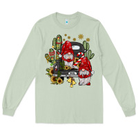 Matcha farm truck,noel gnome Long Sleeve Tee - JahusDesignShop
