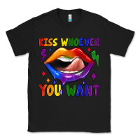 Black kiss whoever you want Classic Tee - JahusDesignShop