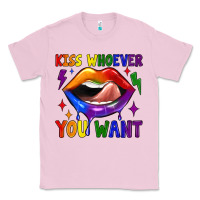 Bubblegum Pink kiss whoever you want Classic Tee - JahusDesignShop