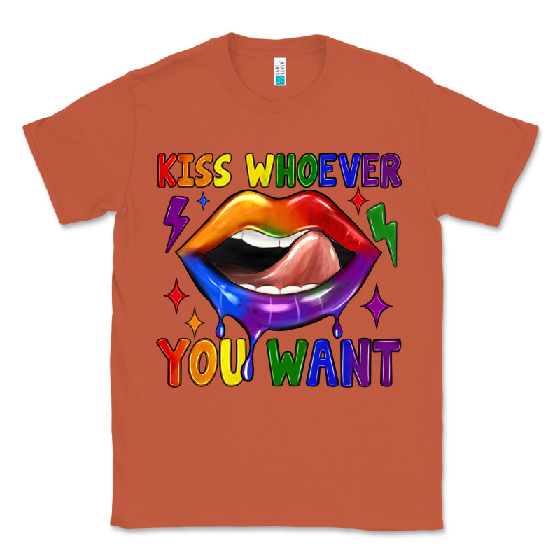 Kiss Whoever You Want Classic Tee by JahusDesignShop | Teevron
