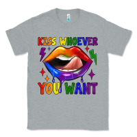 Heather Grey kiss whoever you want Classic Tee - JahusDesignShop