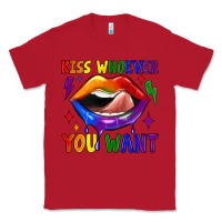 Red kiss whoever you want Classic Tee - JahusDesignShop