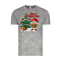 Cloud Rock merry christmas gnomes Vintage Tee - FaDigitalArtStudio