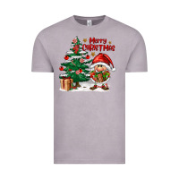 Vintage Zinc merry christmas gnomes Vintage Tee - FaDigitalArtStudio