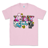 Bubblegum Pink x ray tech Classic Tee - AdoDesignShop