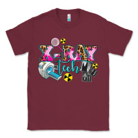 Burgundy x ray tech Classic Tee - AdoDesignShop