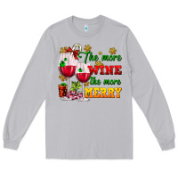 Moon Dust The more wine the more merry Long Sleeve Tee - AdoDesignShop