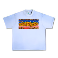 Grape Ice usa flag sunflowers license plate Urban Heavy Tee - HRA Design Shop