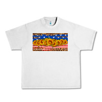Lunar Rock usa flag sunflowers license plate Urban Heavy Tee - HRA Design Shop