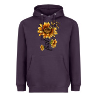 Plum faith sunflower Heavyweight Hoodie - MaliasSmallBusiness