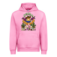 Fuchsia Pink Nacho average Mom Urban Hoodie - NancyCooperArtShop