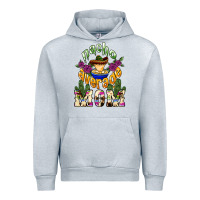 Heather Grey Nacho average Mom Urban Hoodie - NancyCooperArtShop