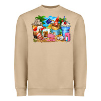 Mushroom travel coffee cups Heavyweight Sweatshirt - Zillion Design Studio