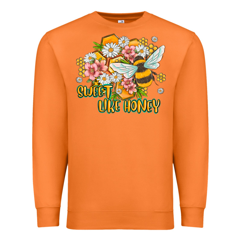 Like Honey Premium Sweatshirt by MaliasSmallBusiness | Teevron