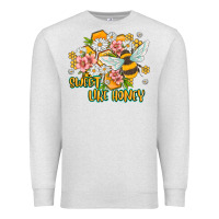 Oatmeal Heather like honey Premium Sweatshirt - MaliasSmallBusiness