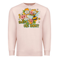 Pale Pink like honey Premium Sweatshirt - MaliasSmallBusiness