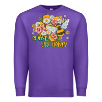 Purple like honey Premium Sweatshirt - MaliasSmallBusiness