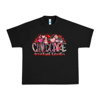 Black childcare assistant director Urban Heavy Tee - RacoonDesign