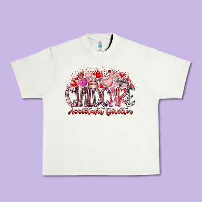 Childcare Assistant Director Urban Heavy Tee Designed By Racoondesign