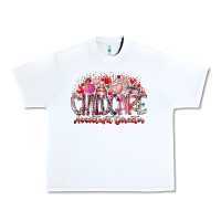 White childcare assistant director Urban Heavy Tee - RacoonDesign