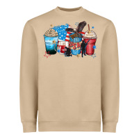 Mushroom usa coffee cups Heavyweight Sweatshirt - Zillion Design Studio