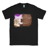 Black Wood Cowhide Pattern Classic Tee - Bettercallsaul