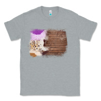 Heather Grey Wood Cowhide Pattern Classic Tee - Bettercallsaul