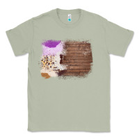 Matcha Wood Cowhide Pattern Classic Tee - Bettercallsaul