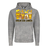 Cloud Rock childhood cancer coffee cups Vintage Hoodie - Zillion Design Studio