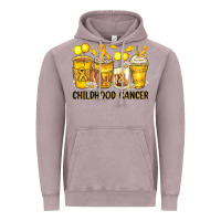 Vintage Zinc childhood cancer coffee cups Vintage Hoodie - Zillion Design Studio