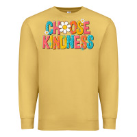 Antique Gold choose kindness Premium Sweatshirt - NancyCooperArtShop