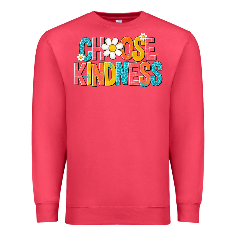 Choose Kindness Premium Sweatshirt by NancyCooperArtShop | Teevron