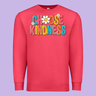Choose Kindness Premium Sweatshirt Designed By Nancycooperartshop