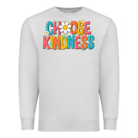 Dove Grey choose kindness Premium Sweatshirt - NancyCooperArtShop