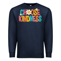 Navy choose kindness Premium Sweatshirt - NancyCooperArtShop