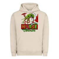 Pigment French Oak grinch hand nurse educator Urban Hoodie - NancyCooperArtShop