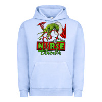 Pigment Grape Ice grinch hand nurse educator Urban Hoodie - NancyCooperArtShop