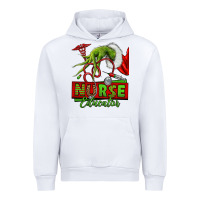 White grinch hand nurse educator Urban Hoodie - NancyCooperArtShop
